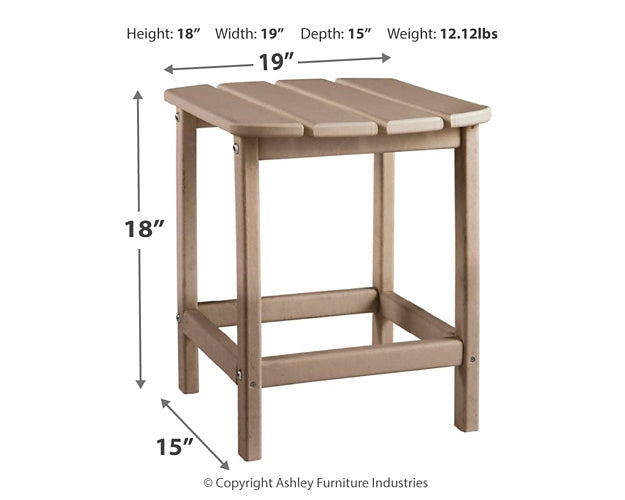 Sundown Treasure 2 Outdoor Chairs with End Table