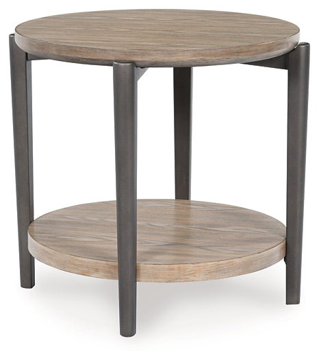 Dyonton Round End Table