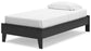 Socalle Twin Platform Bed with Dresser, Chest and 2 Nightstands