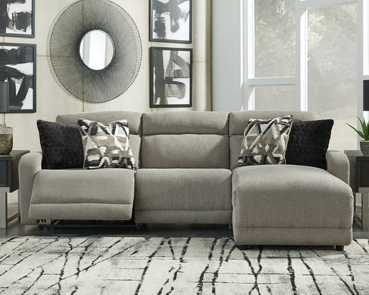 Colleyville 3-Piece Power Reclining Sectional with Chaise