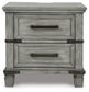 Russelyn Two Drawer Night Stand