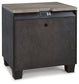 Foyland Two Drawer Night Stand