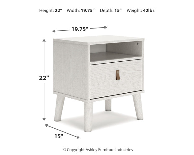 Aprilyn Queen Bookcase Bed with Dresser, Chest and 2 Nightstands