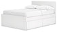 Onita  Panel Platform Bed With 2 Side Storage